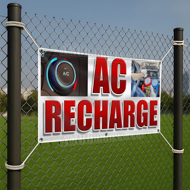Ac Air Conditioning | Custom Vinyl Banners