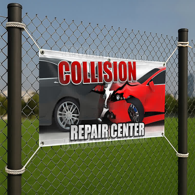 Autobody Collision Repair Vinyl Banner – ALE00033 | Vinyl Banner